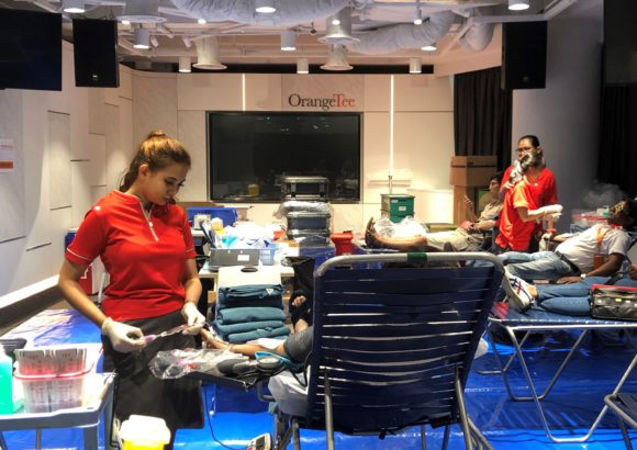 OrangeTee partners Red Cross Singapore in successful inaugural blood drive